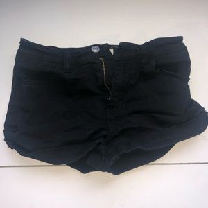 PacSun Black Denim Shorts